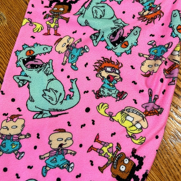 Nickelodeon pink pajama pants. Rugrats characters. Size XS (0-2) - Picture 10 of 10